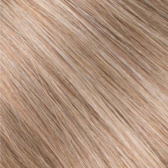 BELLAMI Silk Seam caramel blonde marble blend18” Clip-In Hair Extensions